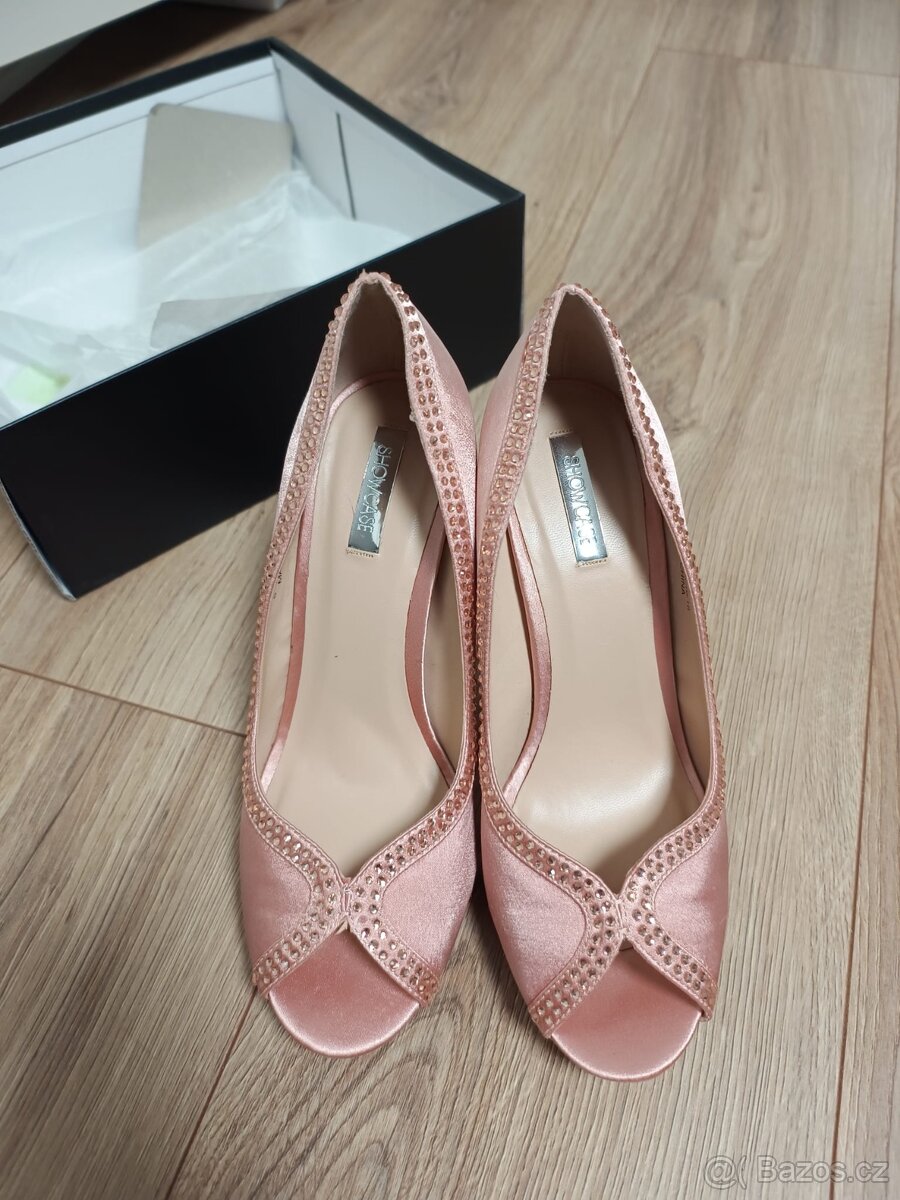 Nové krásné růžové lodičky originál Dorothy Perkins 38