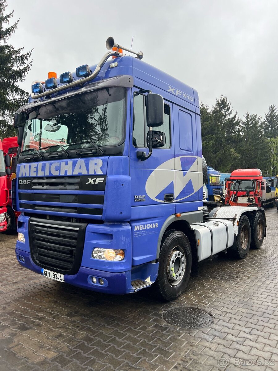 DAF XF 105.510 6x4 manual retarder