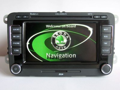 ŠKODA COLUMBUS - orig.GPS autorádio