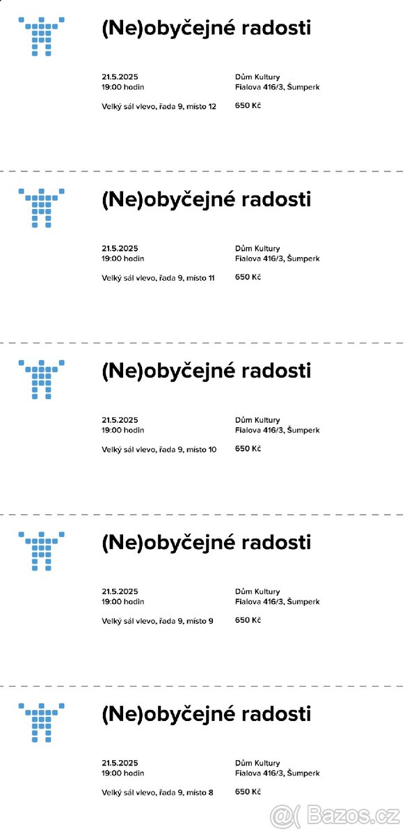 Neobyčejné radosti - Šumperk 21.5.2025