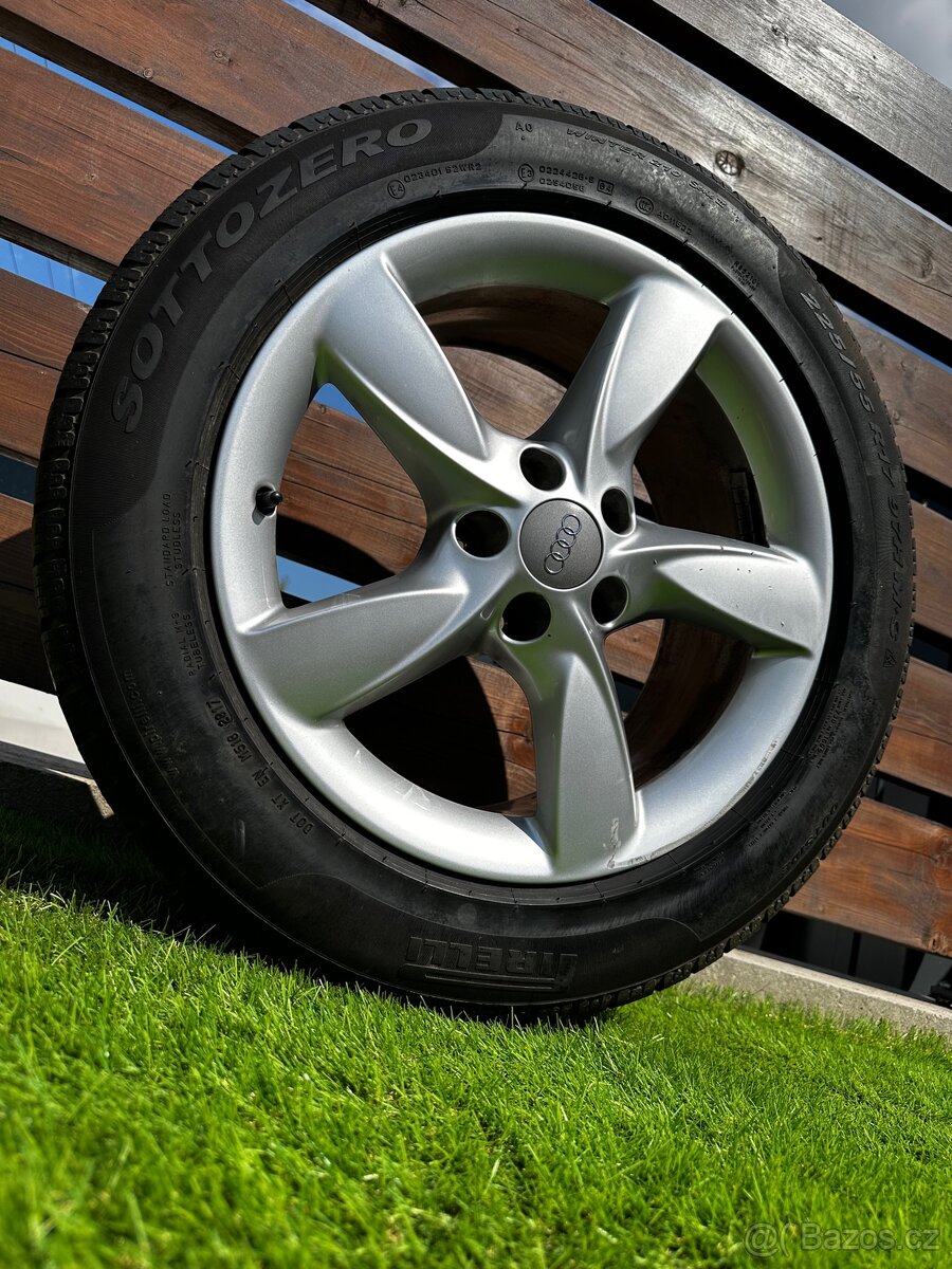 Alu kola 5x112 r17 s pneu (P39)