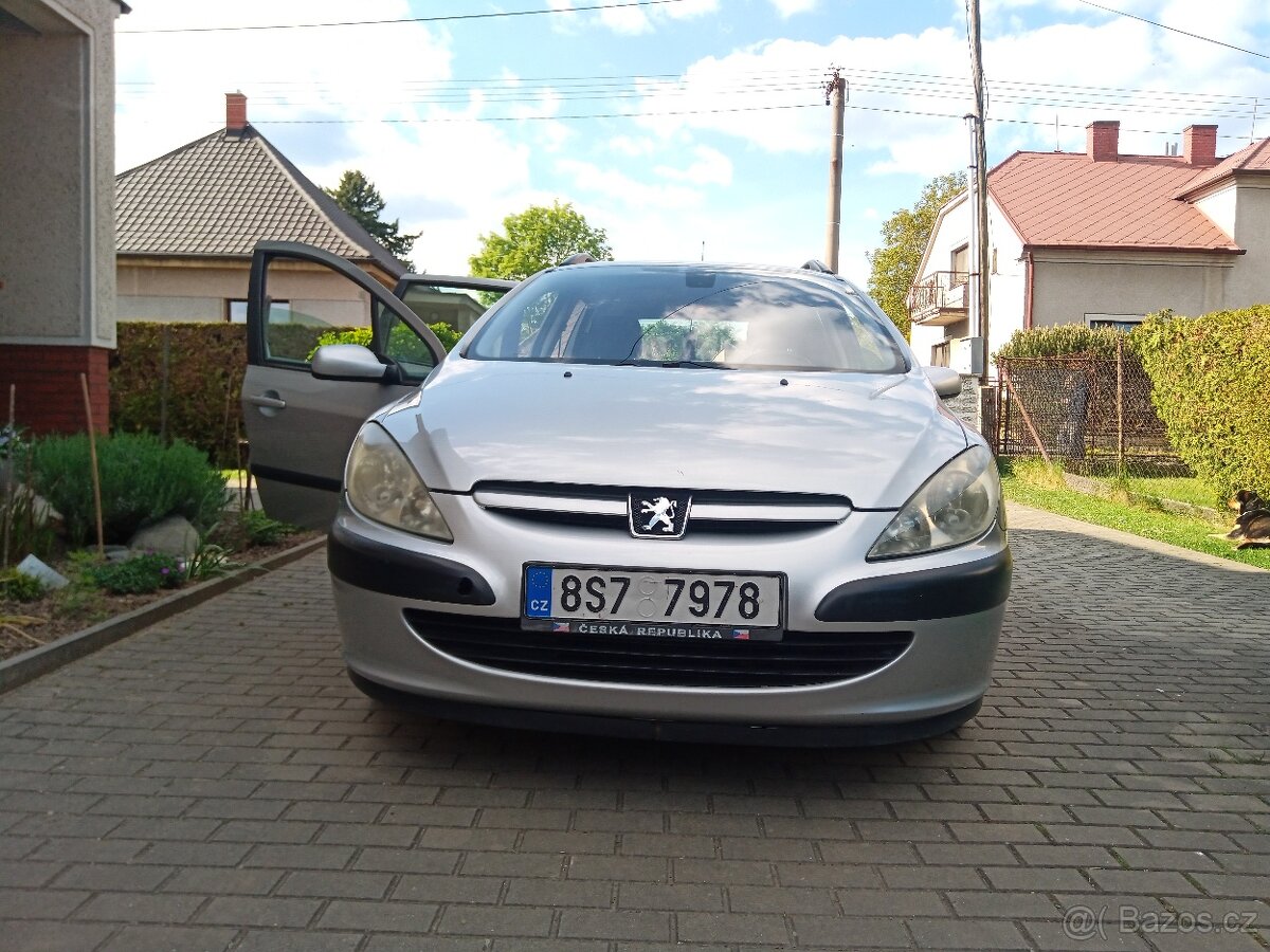 Peugeot 307 kombi 1.6 LPG