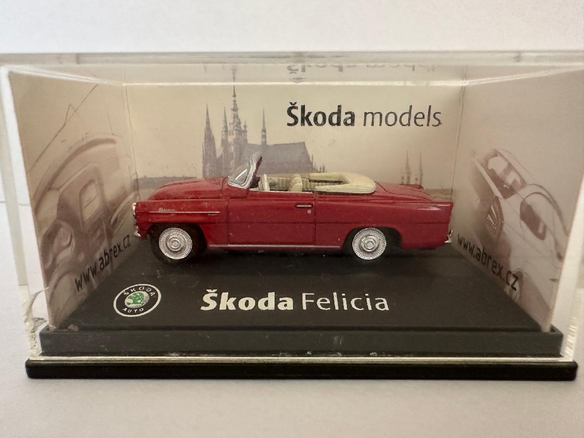 Abrex Škoda Felicia 1:72 dávno vyprodaný model