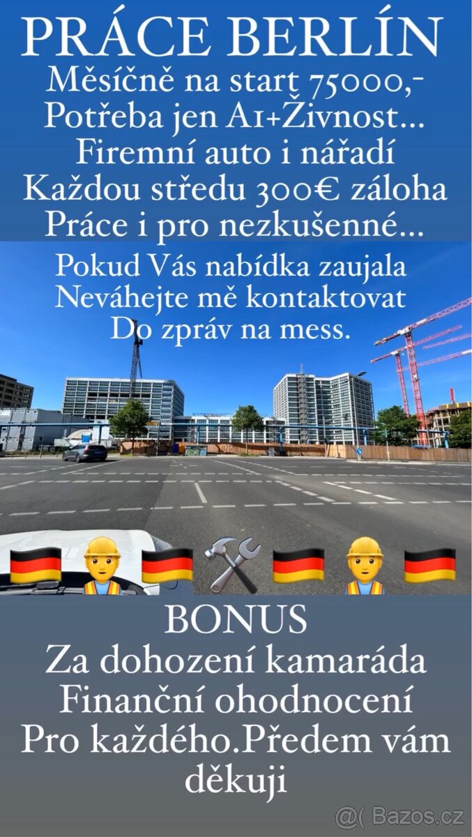 Práce Německo