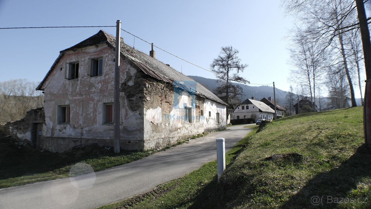 Prodej stavebního pozemku Horní Vltavice, okres Prachatice,