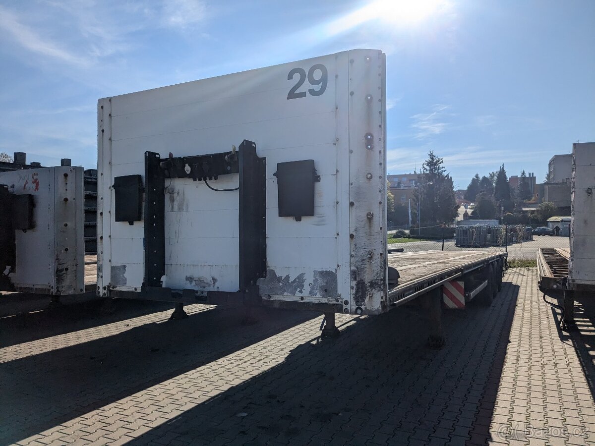 Prodej návěs Kögel, low deck, plošina