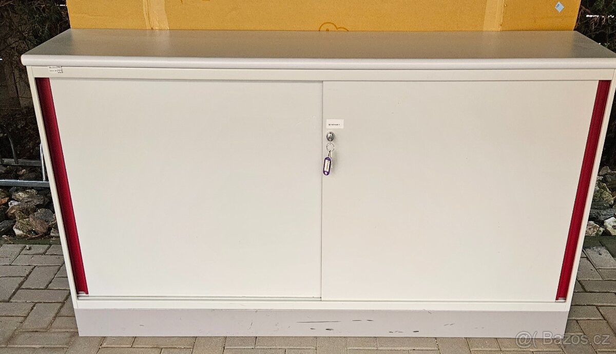 Kancelářská skříň s posuvnými dveřmi 5 kusů