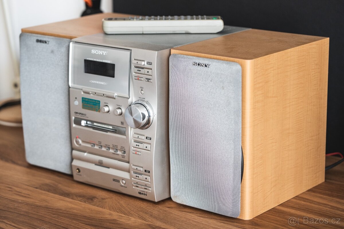 MinDdisc micrověž Sony CMT-CP33MD