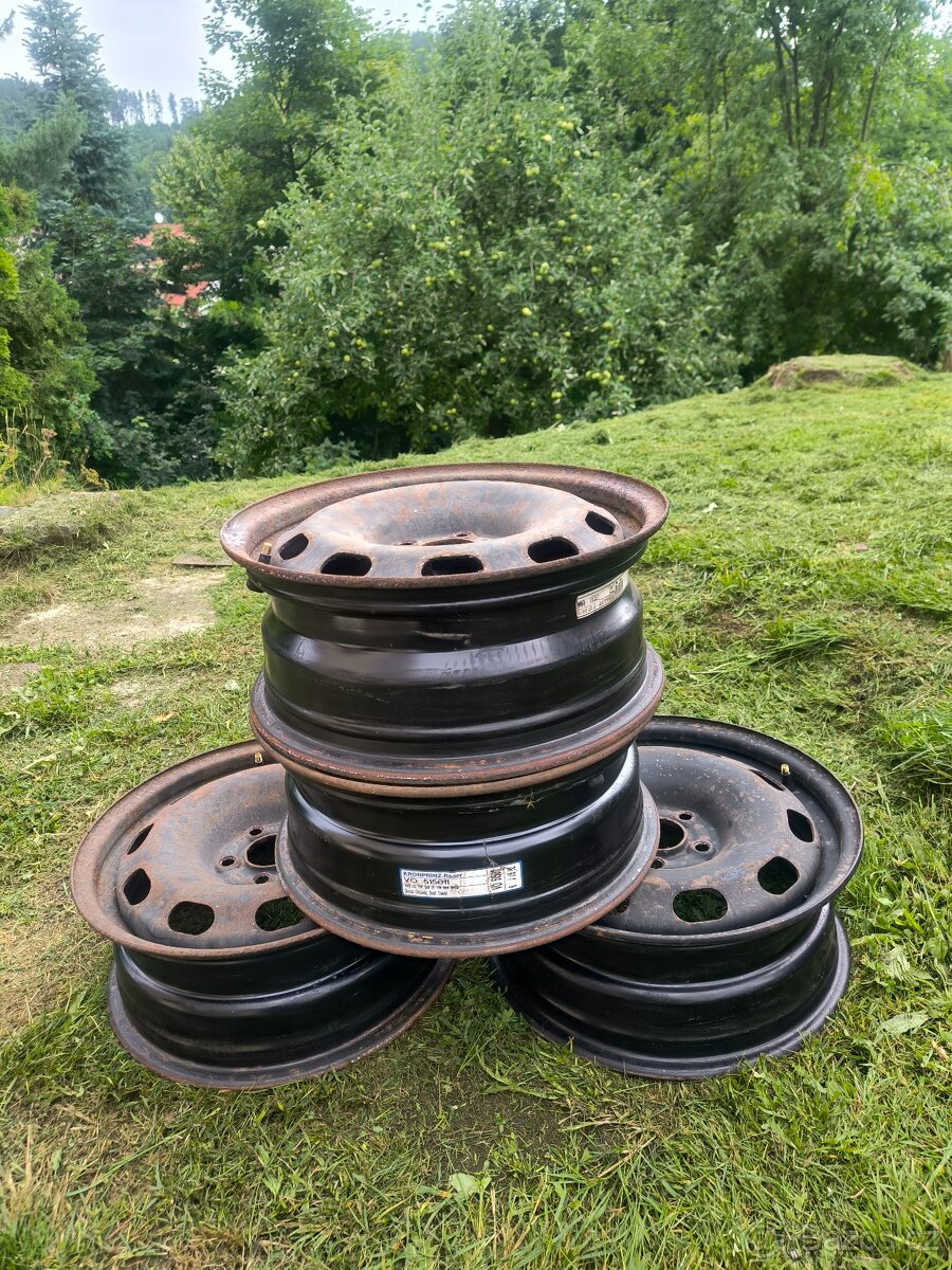 Plechové disky R15 Koncern VW
