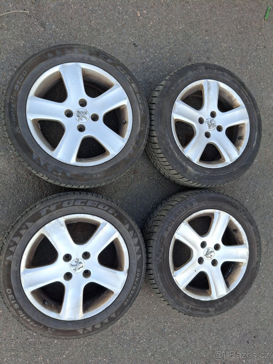 Kola Peugeot 307 4x108