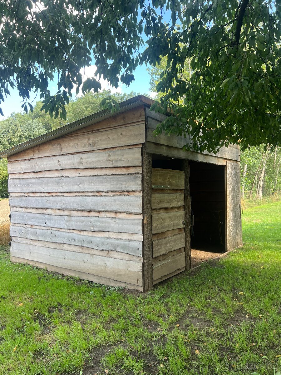 Prodám dřevo z přístřešku