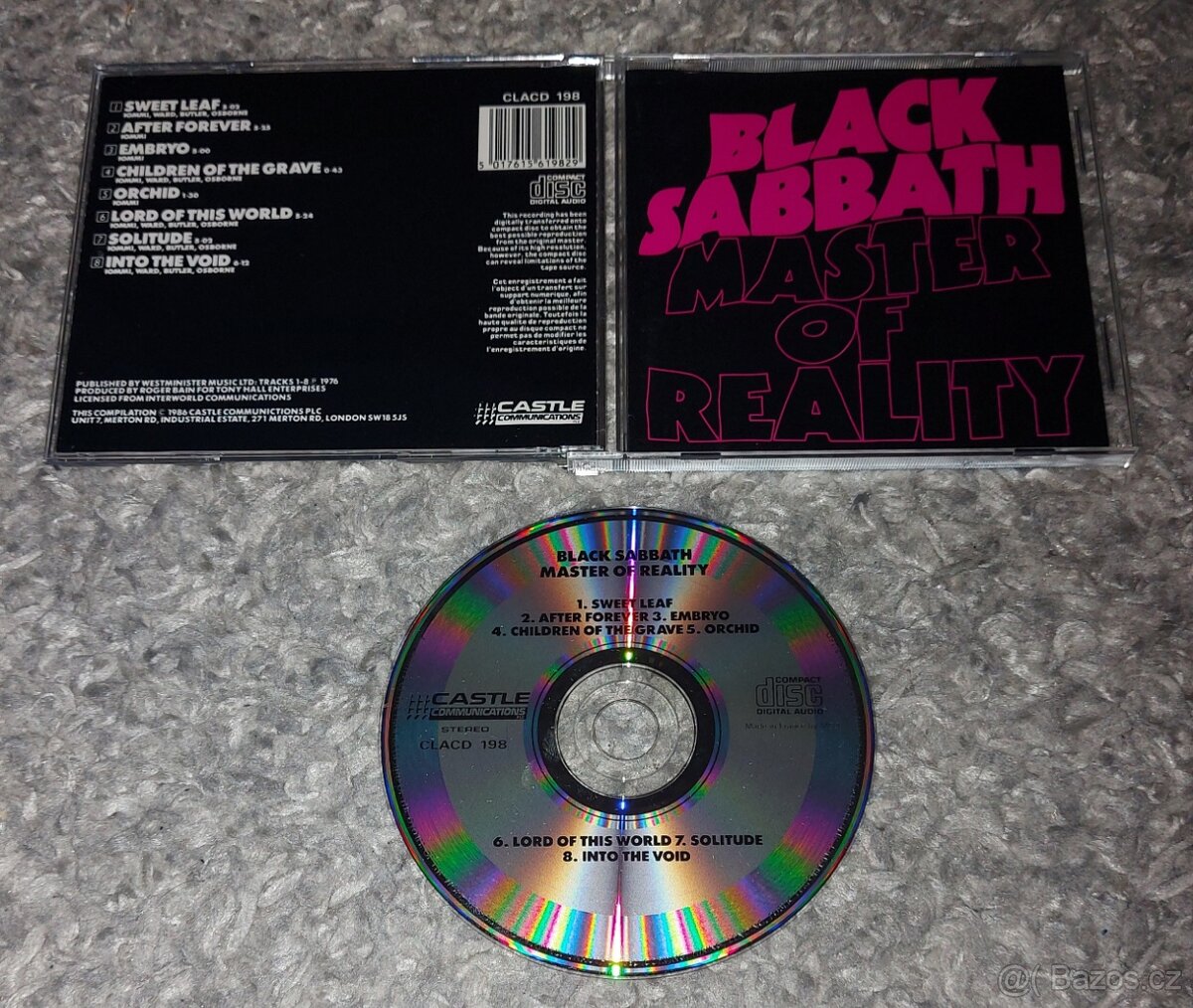CD Black Sabbath - Master Of Reality