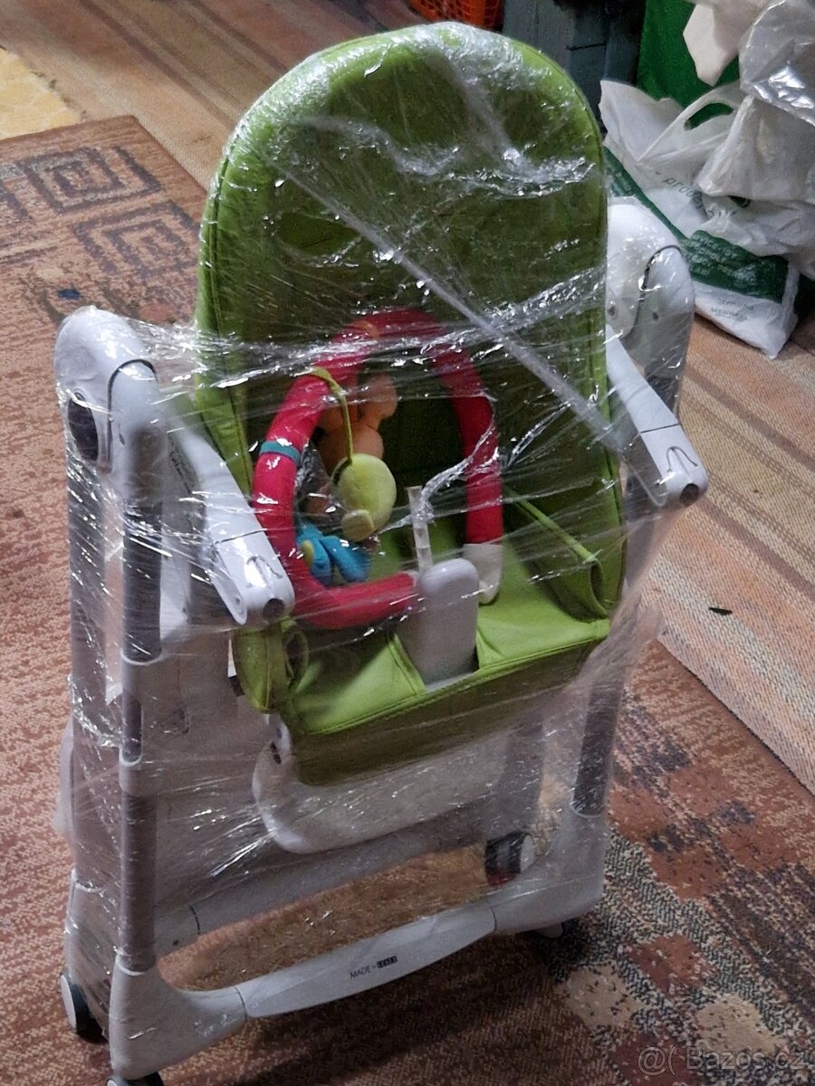 Dětská jídelní židlička- Pegperego prima folow me