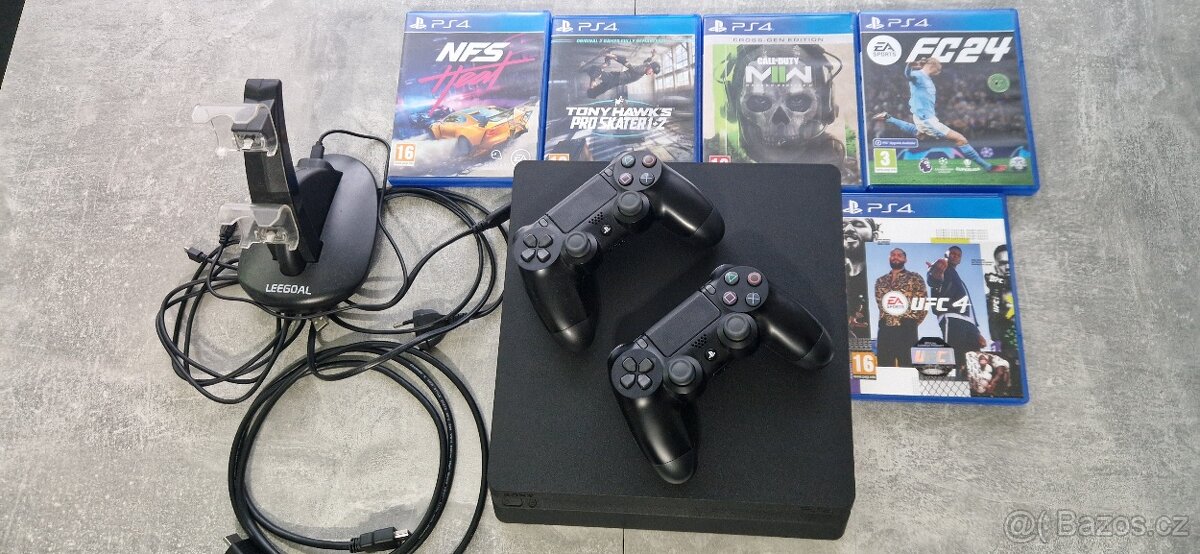 Prodám PS4 Slim 1TB