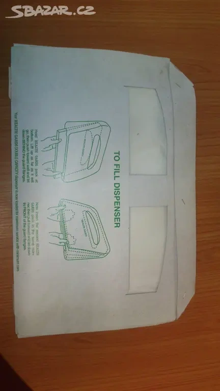 Jednorázová papírová WC sedátka.Druhá jakost-NOVÉ