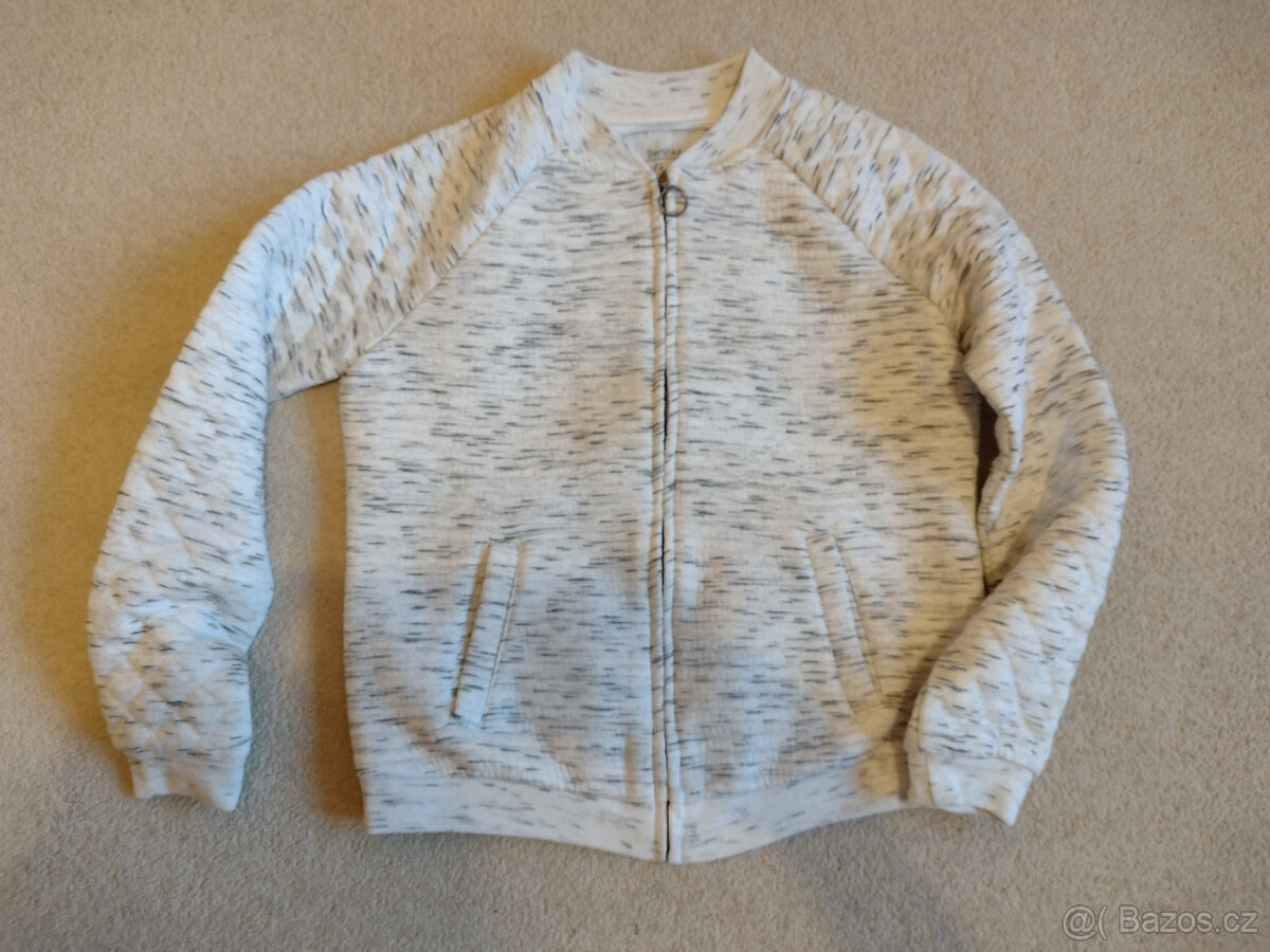 DÍVČÍ MIKINA, zn. BERSHKA - vel. S (asi 152-158)