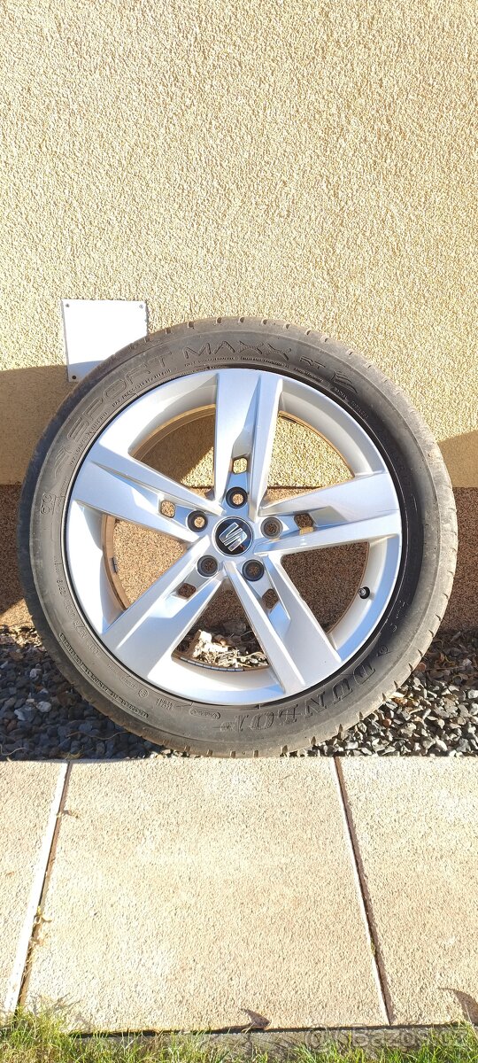 Alu kola 5x112 R17 Seat Leon FR