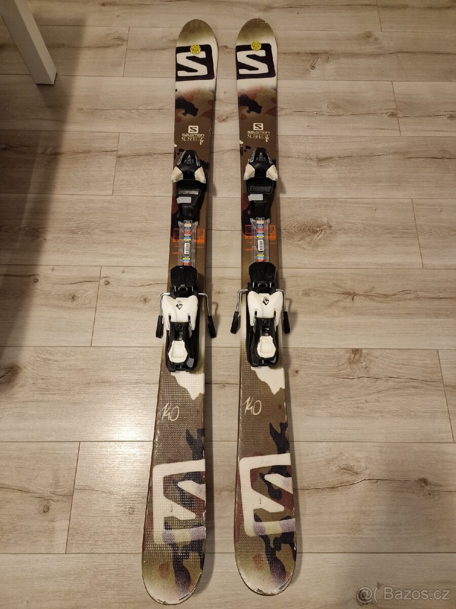Juniorské lyže Salomon 140 cm