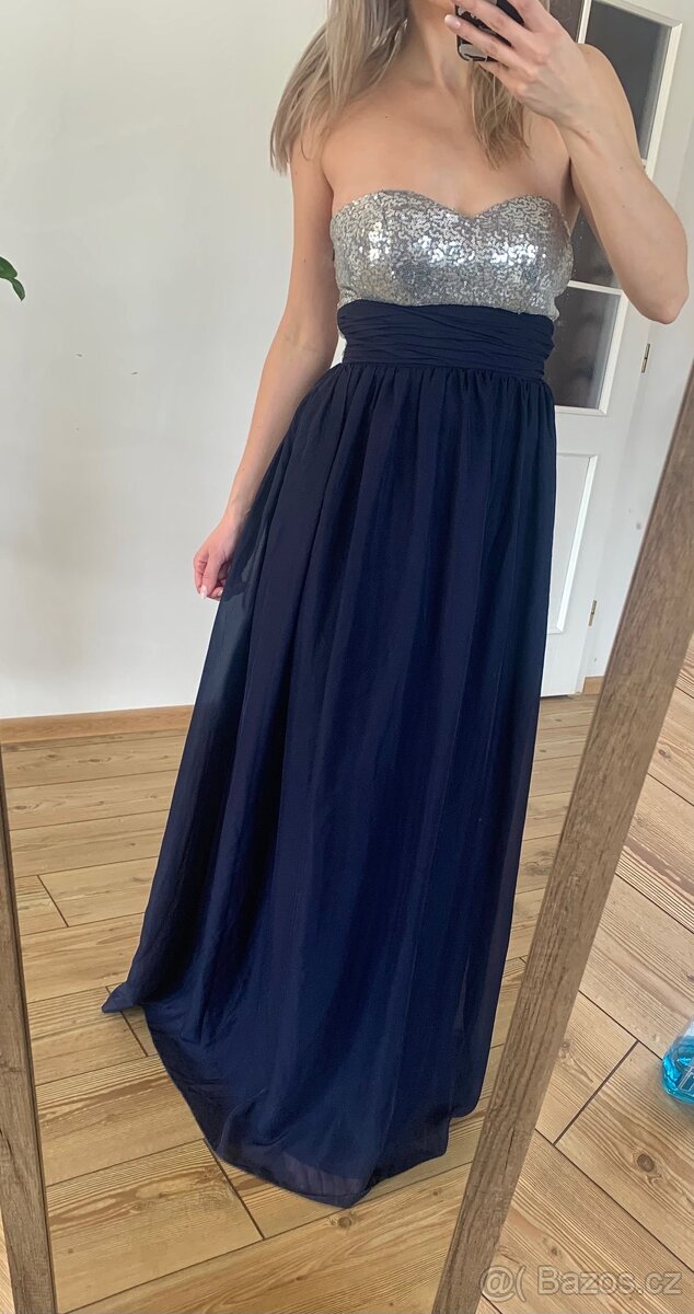 Nové dámské plesové/společenské šaty vel. XS