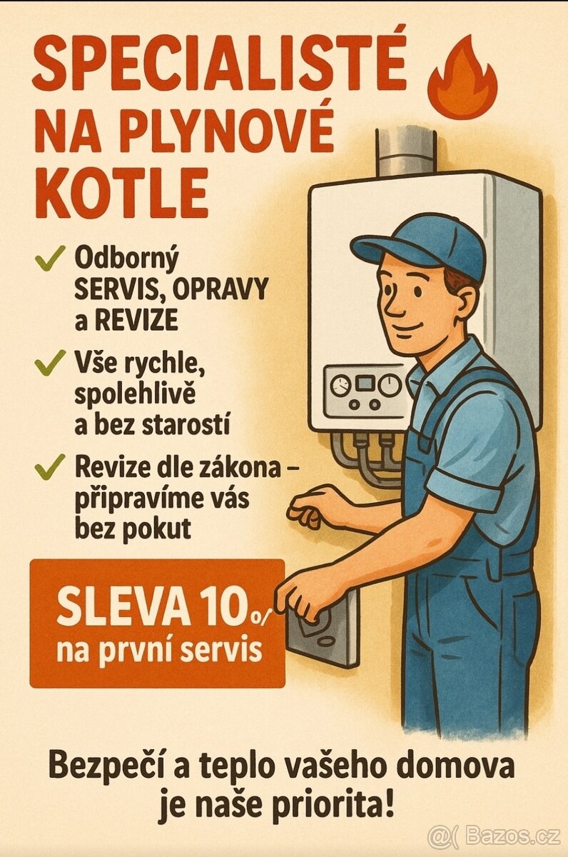 Servis plynových kotlů