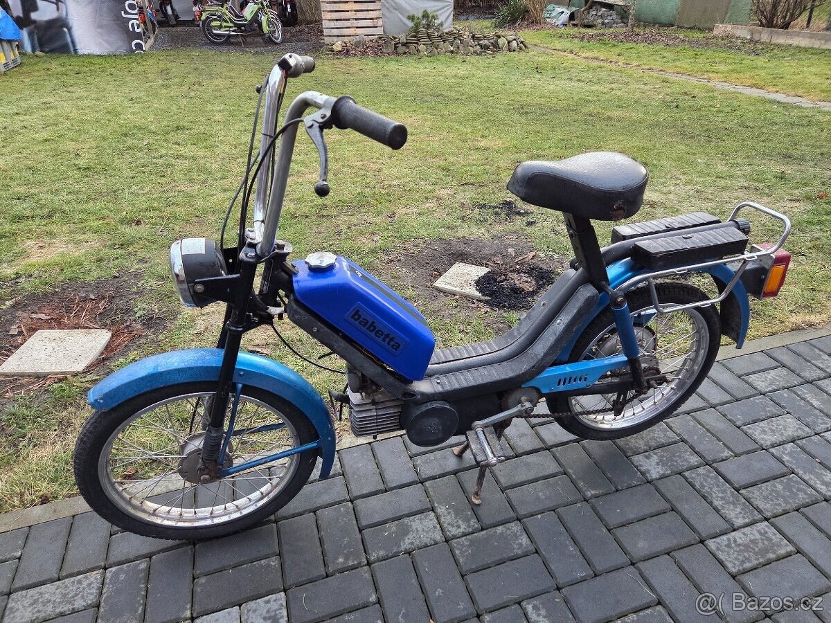 Babetta 210 s kartičkou, modrá 2.