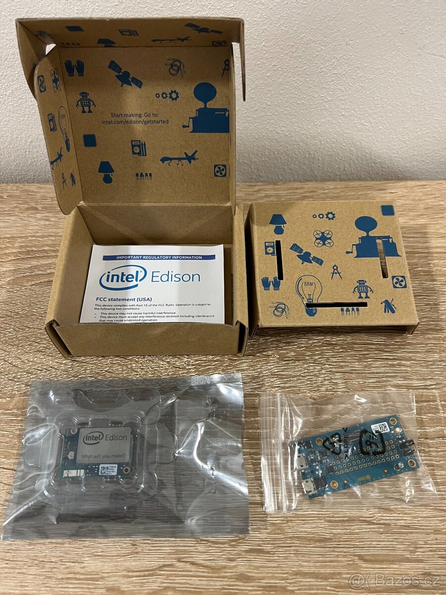 Nová sada Intel Edison + Mini Breakout Kit