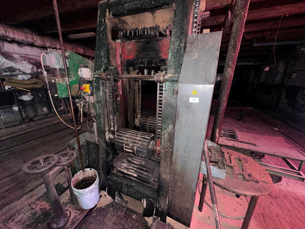Rámová pila katr G 71 R, výr. Královopolská, + rozvaděč a