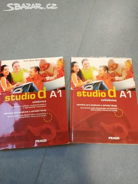 Učebnice němčiny+ pracovní sešit+CD