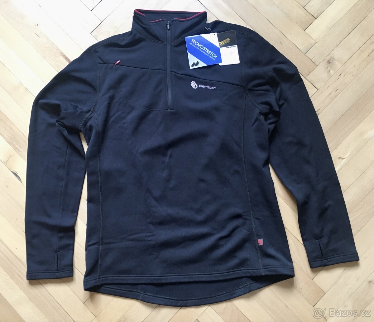 SENSOR MULTISTRETCH mikina pán, kr.zip, vel.M, 999 Kč