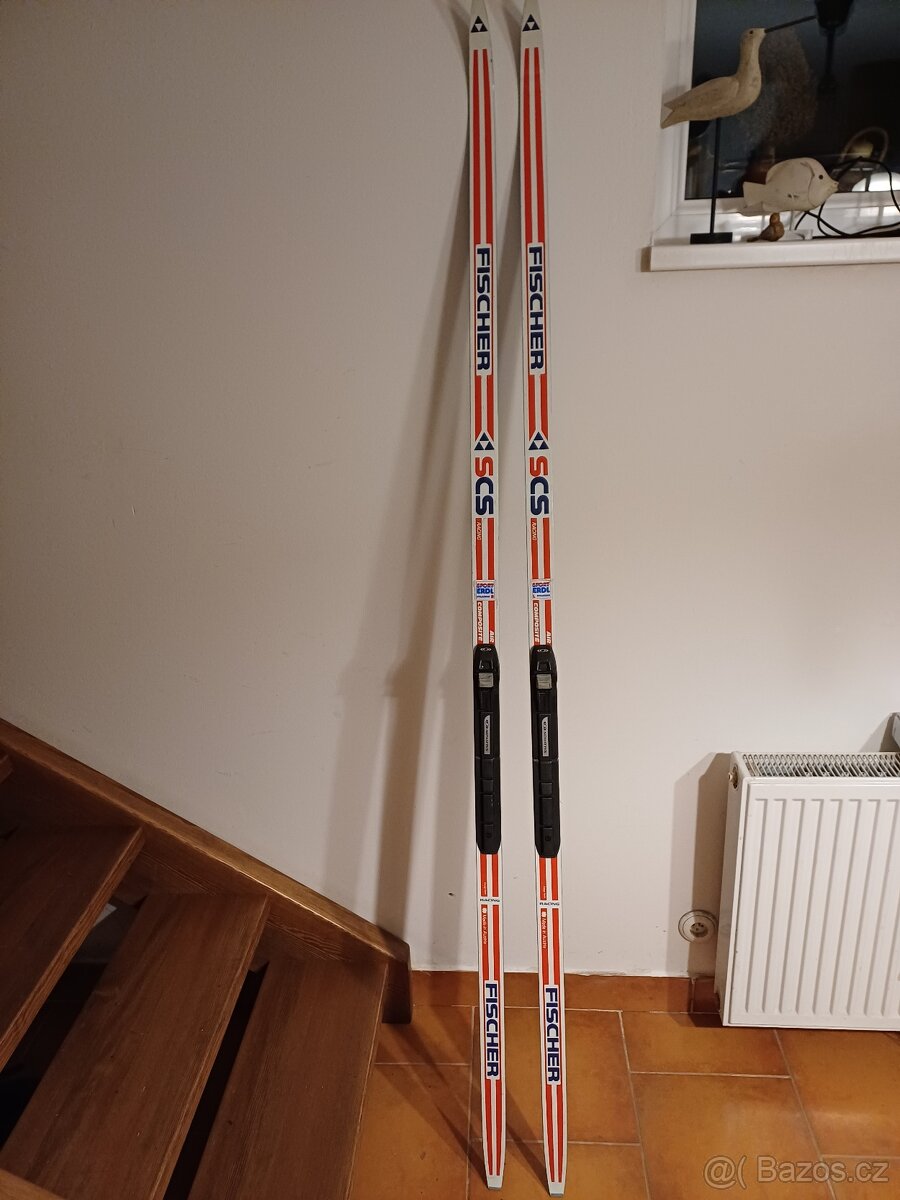 Běžky Fischer dl. 205 cm s vázáním SNS