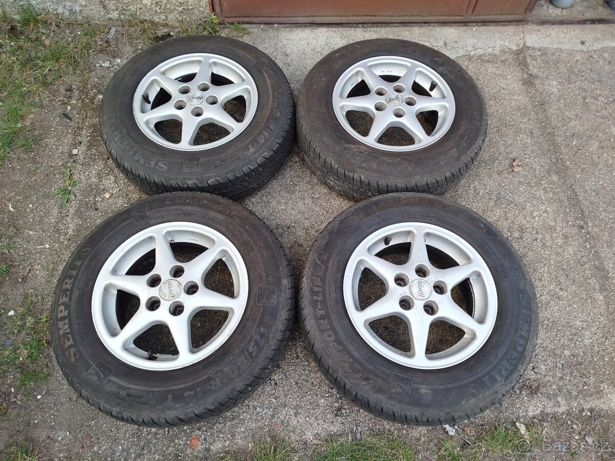 Alu kola titan 5x100