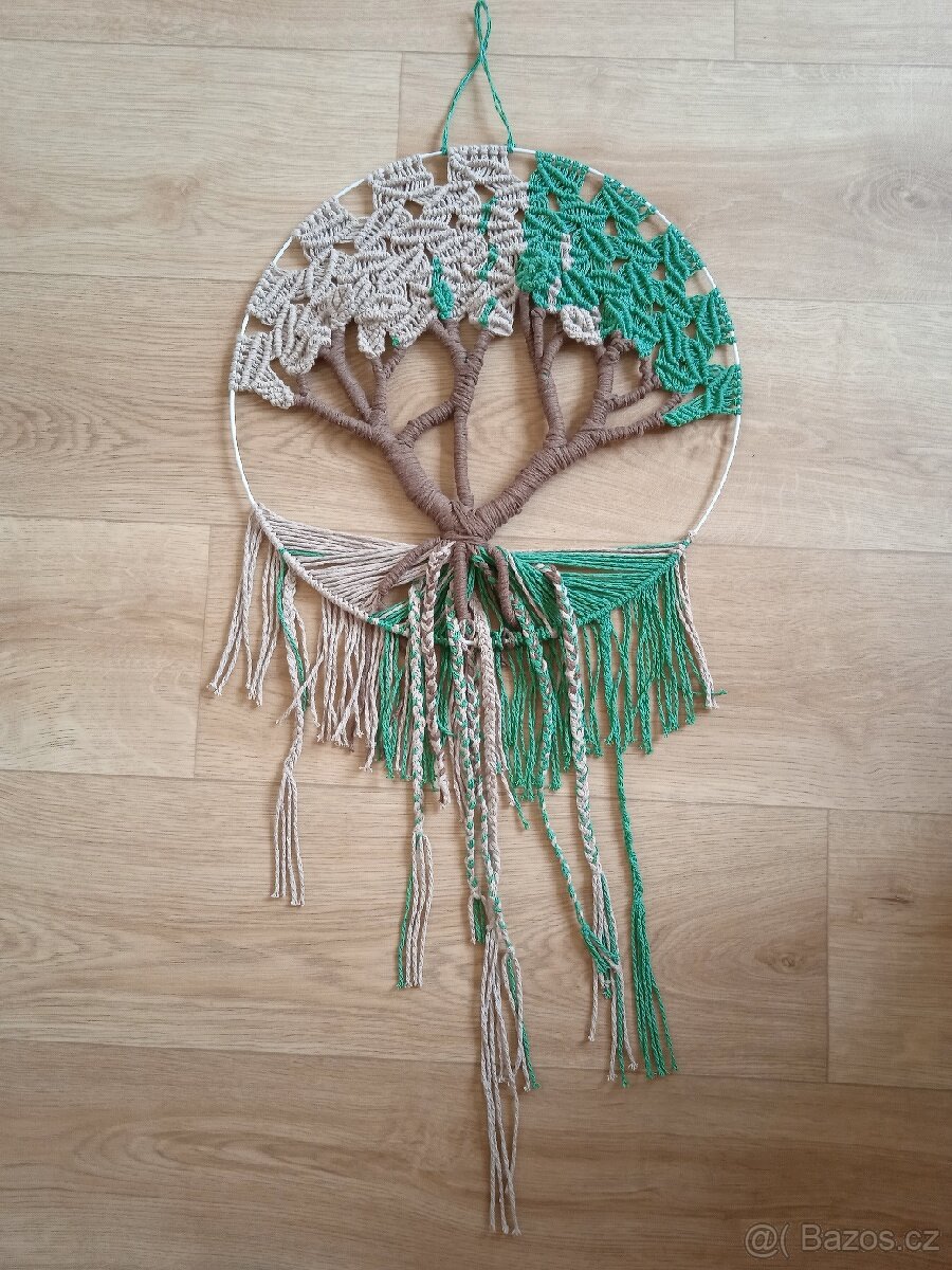 Macramé strom života