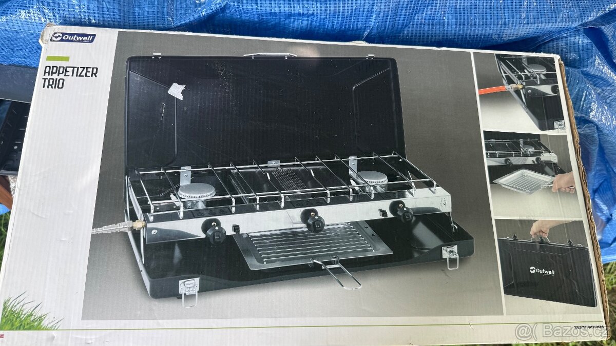 kempingový vařič 1500 W Outwell Appetizer Trio