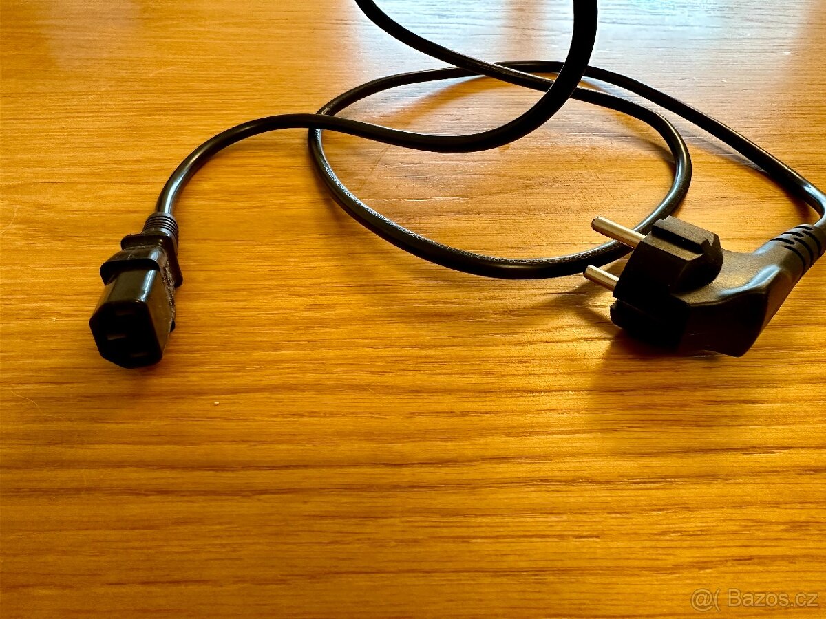 Napájecí kabel pro zdroje tiskáren a monitorů