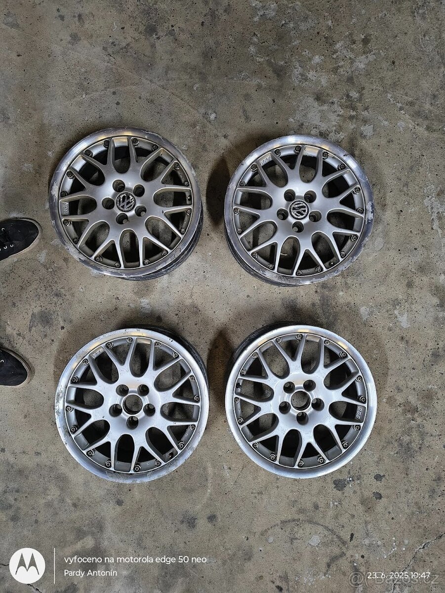 Prodám alu kola BBS RS771 – 16" 5x112 – VW