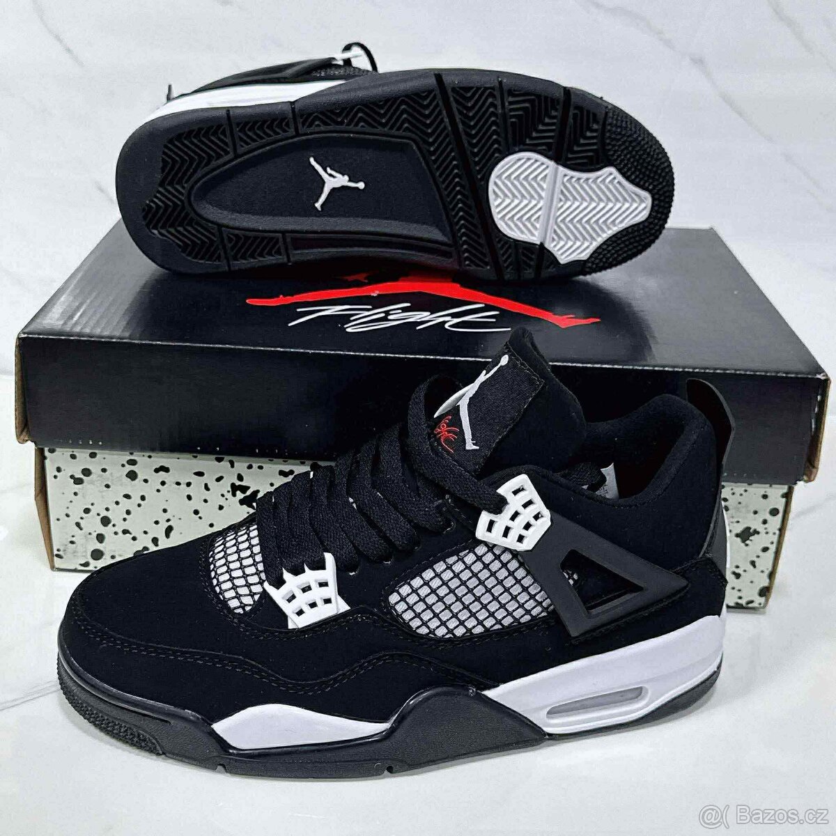 Jordan 4 White Thunder