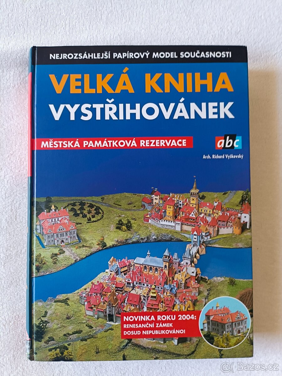 VELKÁ KNIHA VYSTŘIHOVÁNEK ABC,r.v.2004 "TOP STAV"