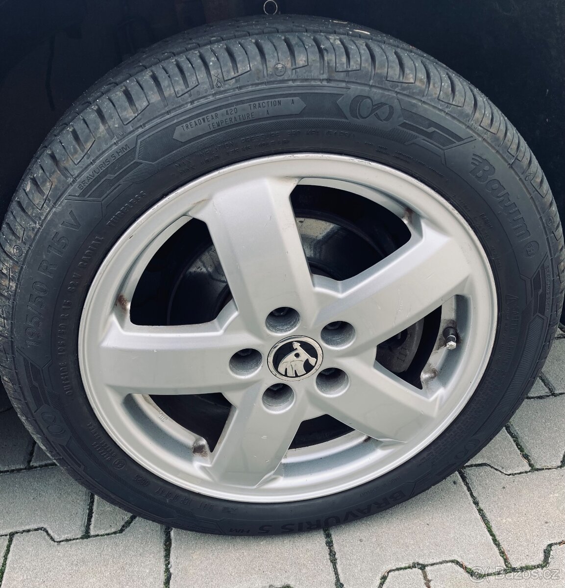 Nové letní pneu Bravuris 195/50 R15