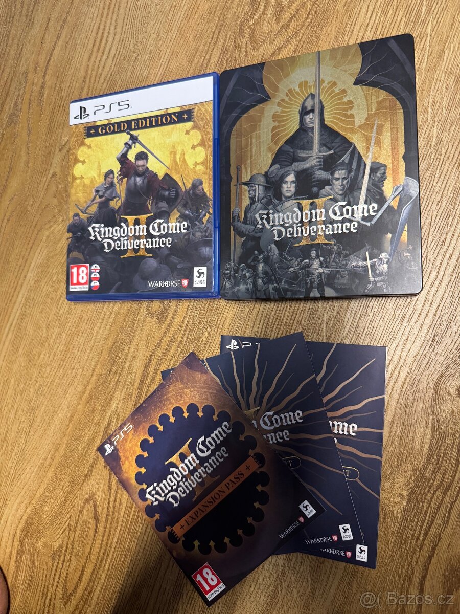 Kingdom Come Deliverance 2 Gold Edition Steelbook