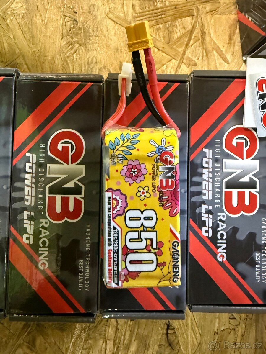 GNB Li-Po(Li-HW) 4s 850mAh 120c/240c NOVÉ