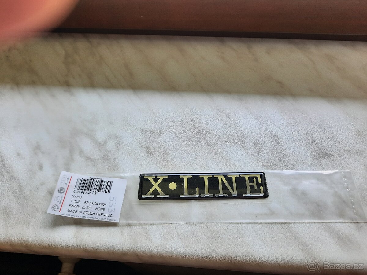 Škoda Felicia x-line nápis original