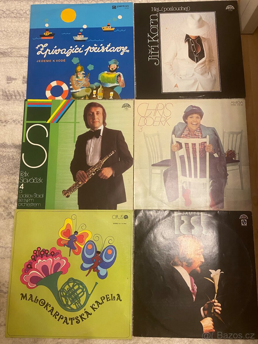 LP DESKY RŮZNÉ ŽÁNRY