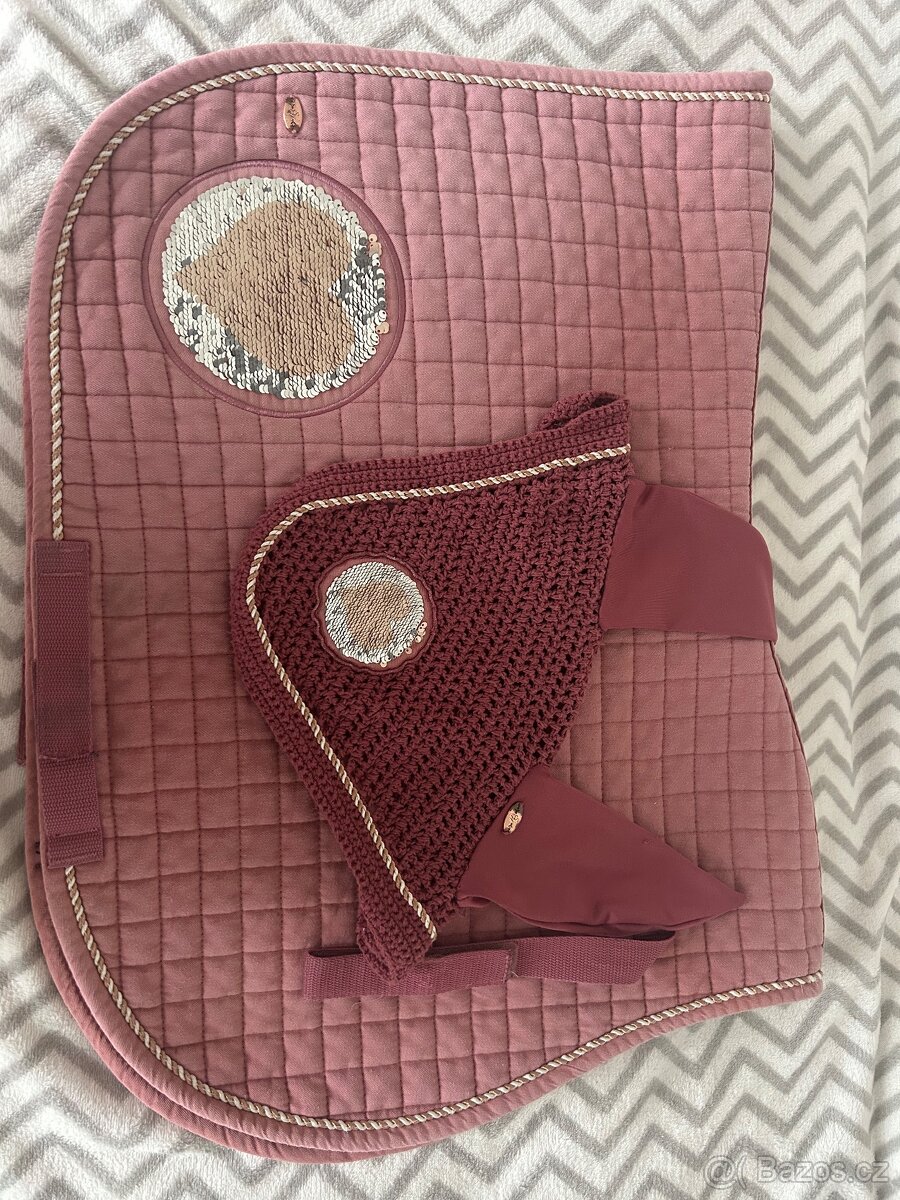 Podsedlová dečka Krämer, růžová