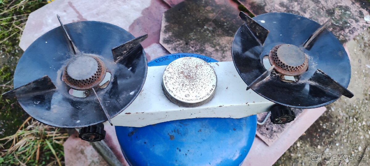 Plynový vařič a bomba