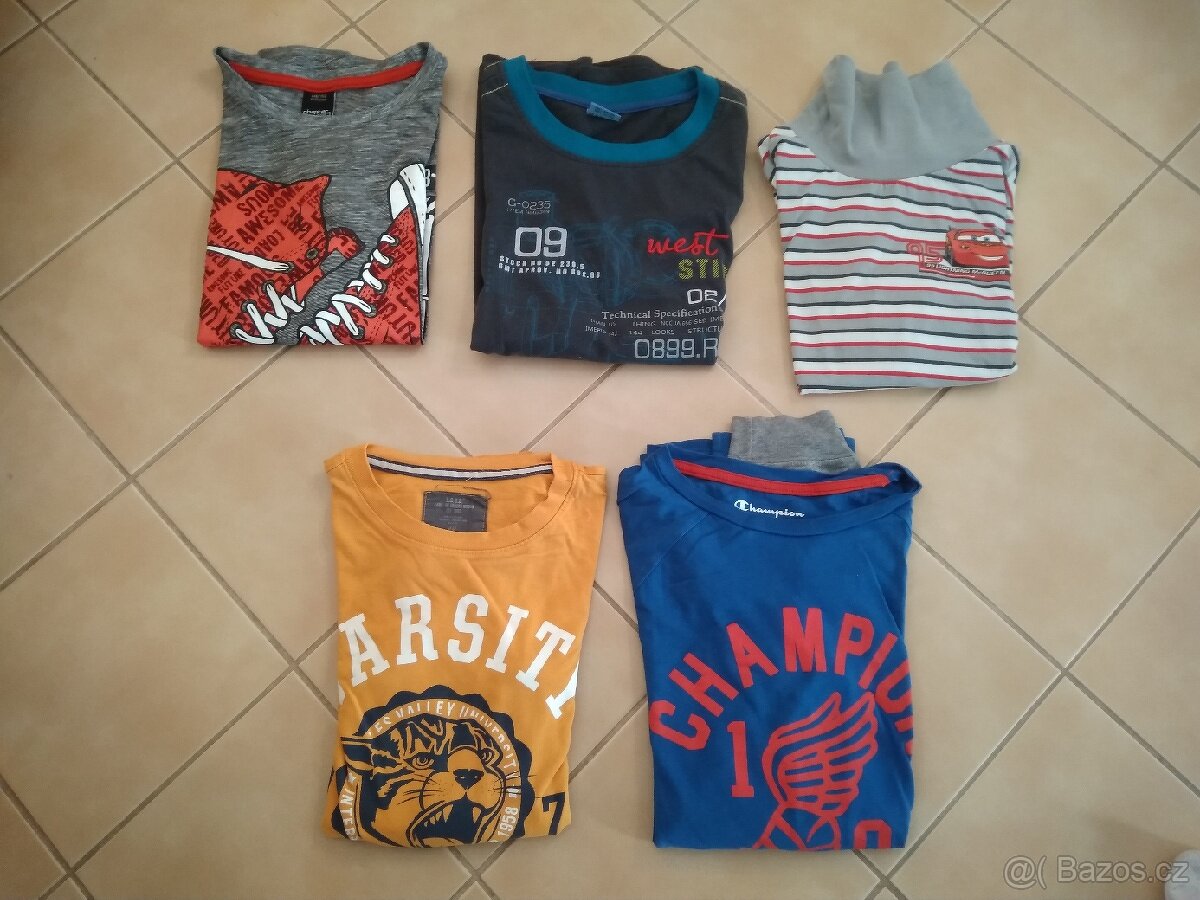 Dětská trička, 128-152