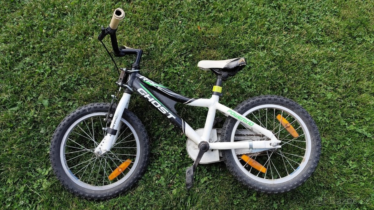 Ghost Race Powerkid 16" s kolečky a tažnou tyčí Trail Gator