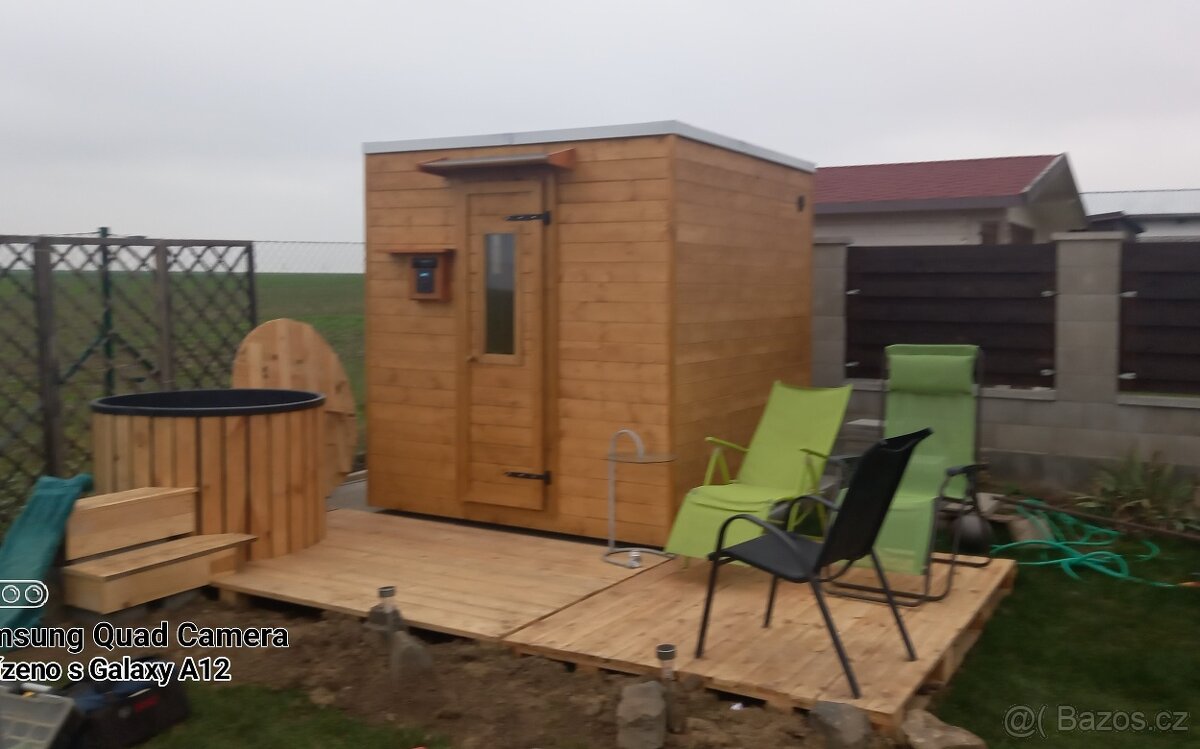 Prodám saunu na dřevo i elektřinu