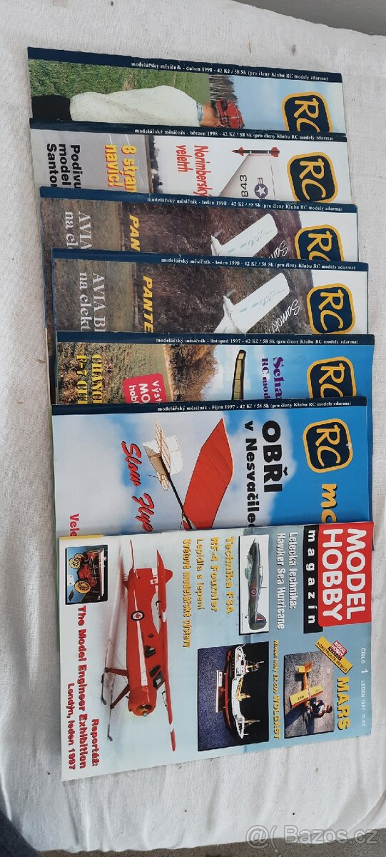Časopisy RC modely