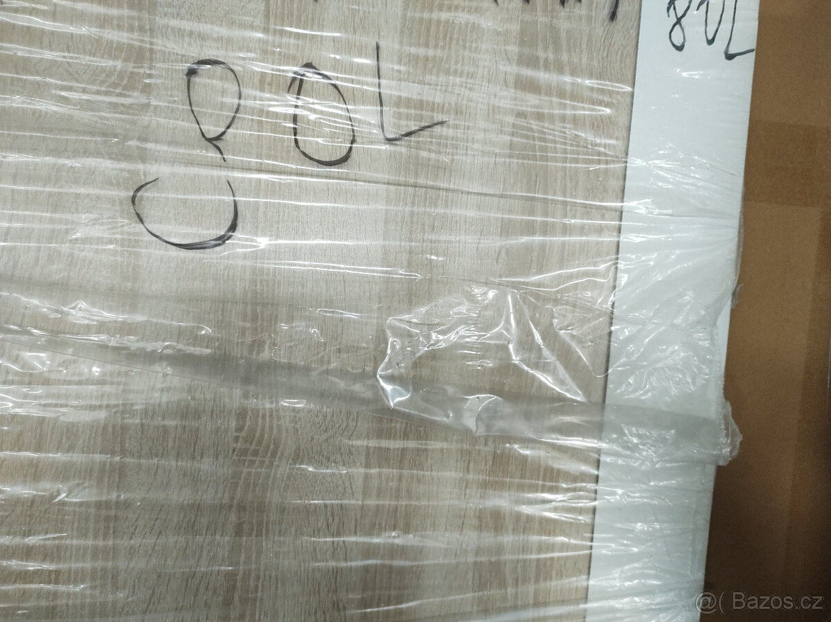 Vchodové  bytové dveře Dub Sonoma 80L-nové