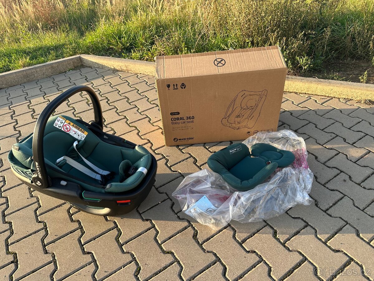 MAXI COSI Dětská autosedačka Coral 360 Essential Green